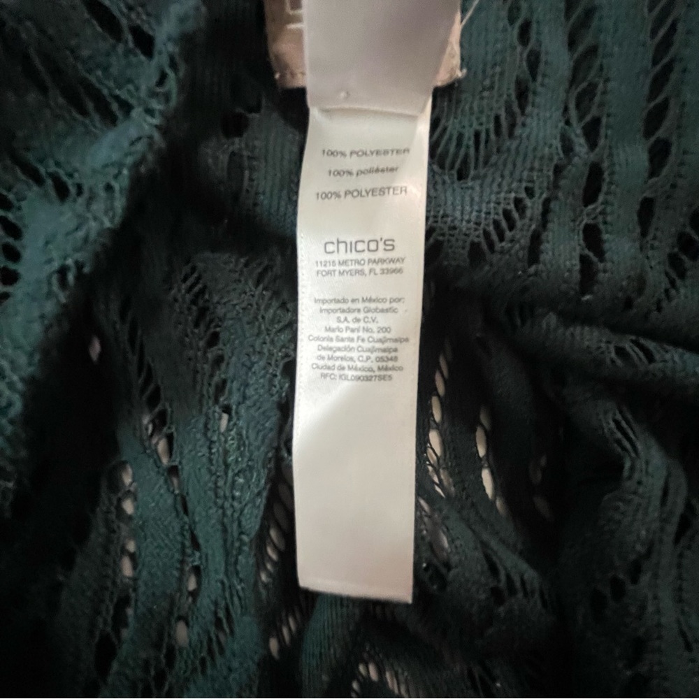 Chico’s lightweight cardigan Size 2 - Picture 9 of 10